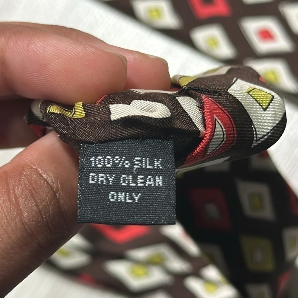 Vera Bradley Multicolored/Brown Tie 59”